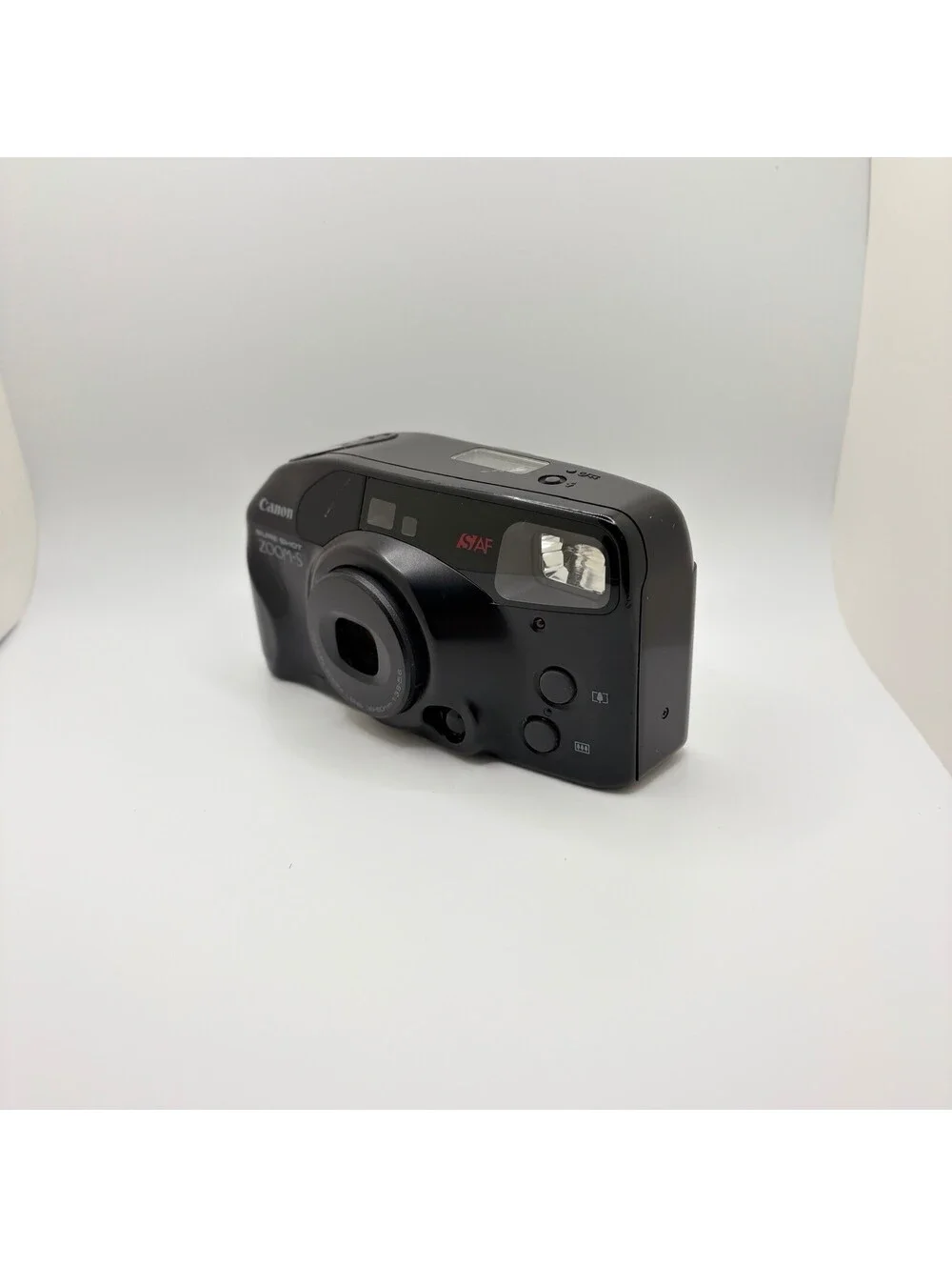 Canon Sure Shot Zoom-S 35mm Film Camera -Tested Great Condition New Battery C117